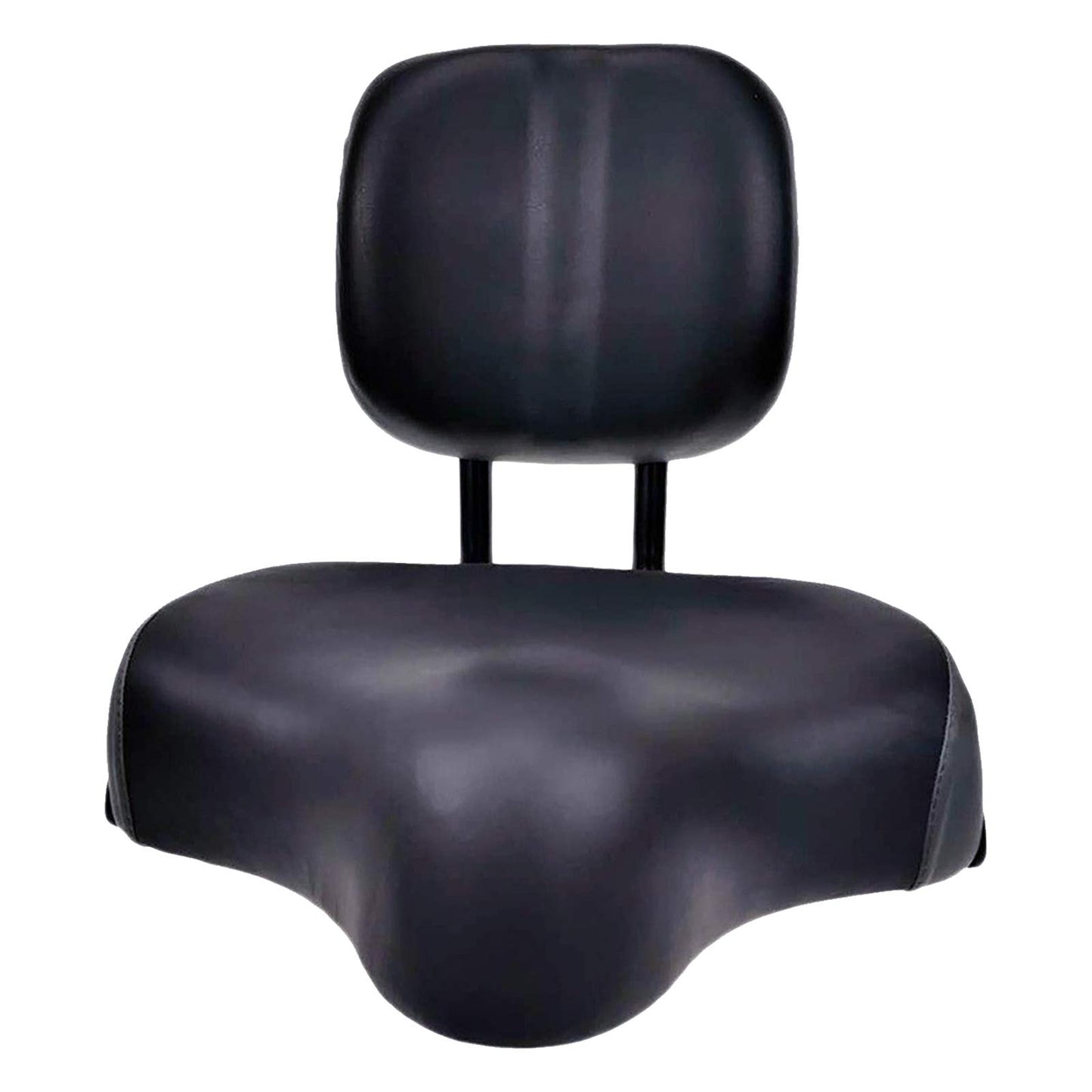 Extra Wide Bike Seat with Backrest and Comfortable Ergonomic Design for Men and Women.