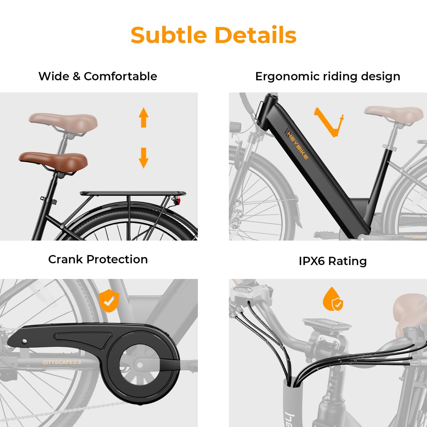 Heybike Cityscape 2.0 Electric Bike.